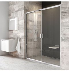 Stumdomos dušo durys Ravak Blix, BLDP4-140, blizgi+stiklas Transparent 1