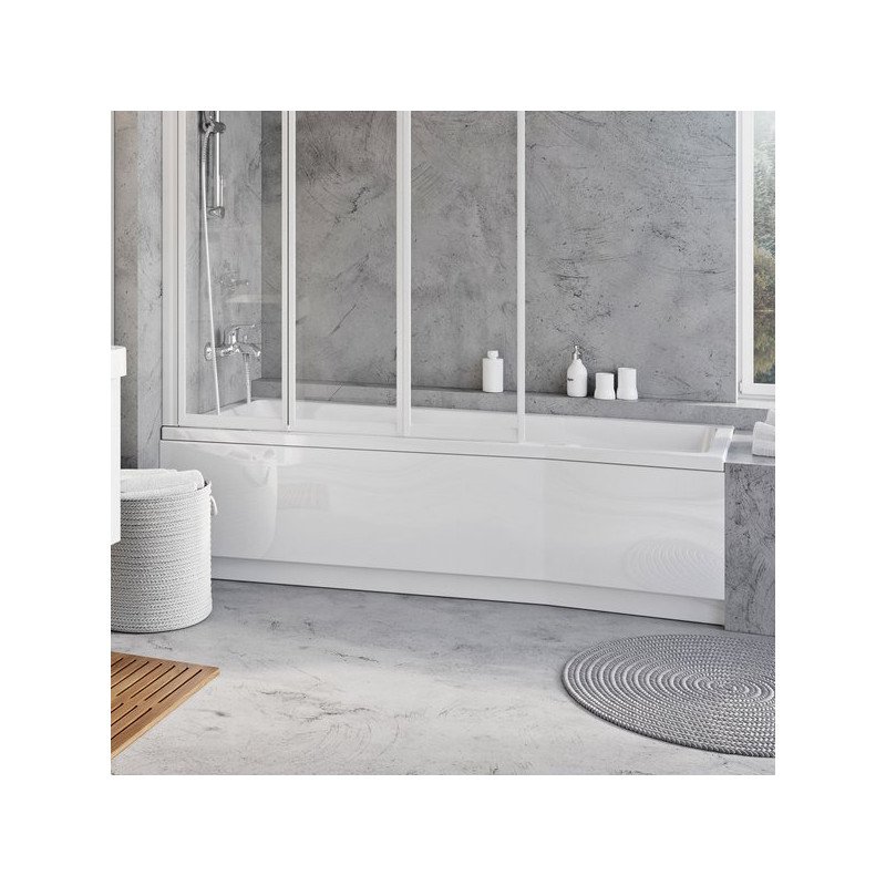 Apdailos plokštė voniai Ravak BeHappy II, 150x75, kairinė