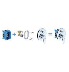 Potinkinė dėžutė Ravak R-box, RB 070.50 5