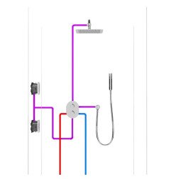 Potinkinė dėžutė Ravak R-box Multi, RB 071.50 5