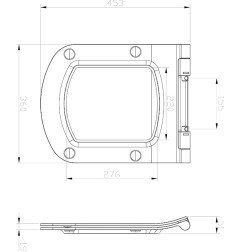 WC dangtis Ravak, Classic Slim 3