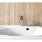 Praustuvo maišytuvas Ravak Flat, be dugno vožtuvo FL 014.00 chromas