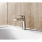 Praustuvo maišytuvas Ravak Flat, be dugno vožtuvo FL 014.00 chromas