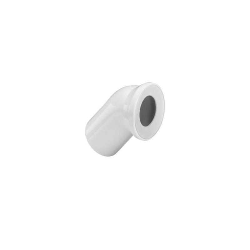 WC pajungimo alkūnė Viega, d100, 45°