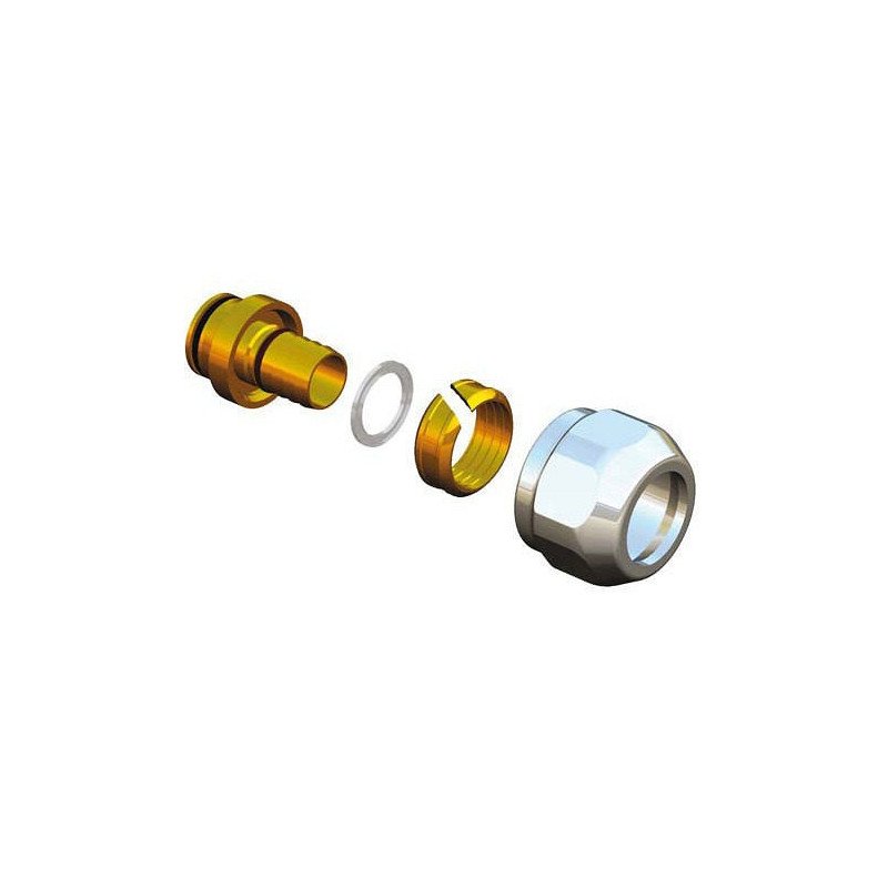 HERZ VUA-50 DE LUXE 22mm jungtis, d16 plastikiniam vamzdžiui