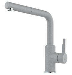 Plautuvės maišytuvas Franke Urban, su ištraukiamu dušeliu, Steingrau 1