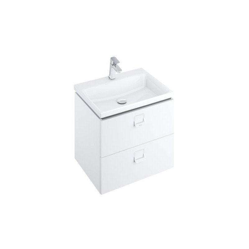 Praustuvo spintelė Ravak Comfort, 600 balta/balta