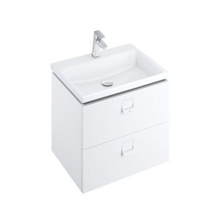 Praustuvo spintelė Ravak Comfort, 600 balta/balta 1