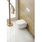 Pakabinamas WC SAT, Brevis Rimfree, su lėtai nusileidžiančiu dangčiu