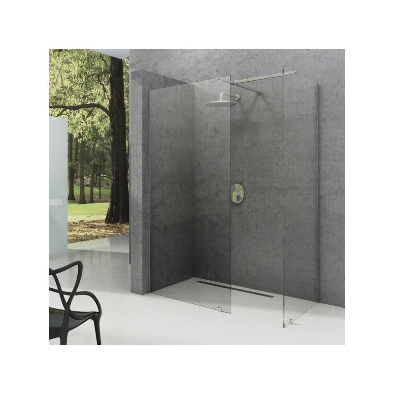 Montavimo rinkinys dušo kabinoms ir sienelėms Ravak Brilliant ir Walk-In, W SET, Uni Free/Wall (bright alu)