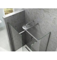 Montavimo rinkinys dušo kabinoms ir sienelėms Ravak Brilliant ir Walk-In, W SET, Uni Free/Wall (bright alu) 5