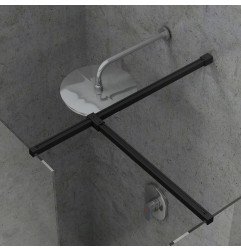 Montavimo rinkinys dušo kabinoms ir sienelėms Ravak Brilliant ir Walk-In, W SET, Uni Free/Wall juoda 1