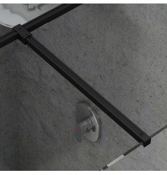 Montavimo rinkinys dušo kabinoms ir sienelėms Ravak Brilliant ir Walk-In, W SET, Uni T spoj juoda 1
