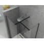 Montavimo rinkinys dušo kabinoms ir sienelėms Ravak Brilliant ir Walk-In, W SET, Uni T spoj juoda