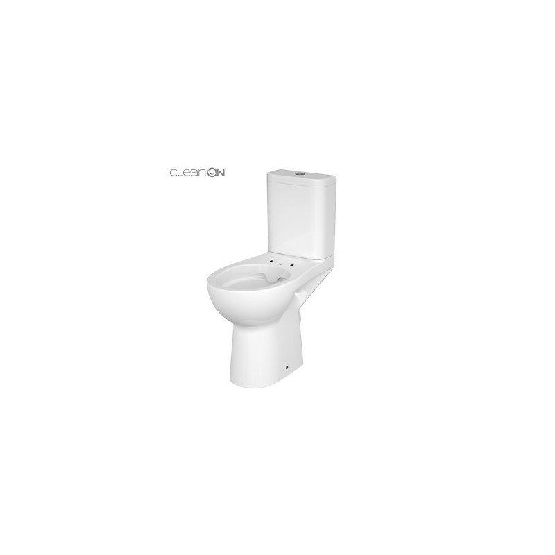 Pastatomas WC Cersanit Etiuda, su CleanOn, paaukštintas, be dangčio