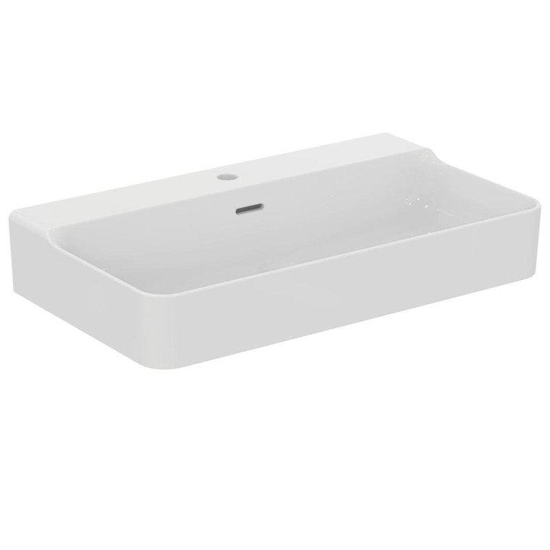 Praustuvas Ideal Standard Conca, 800x450, su persipylimu, šlifuota apačia, su skyle maišytuvui