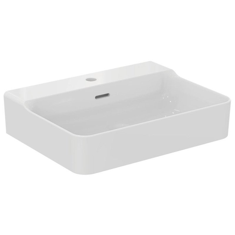 Praustuvas Ideal Standard Conca, 600x450, su persipylimu, su skyle maišytuvui