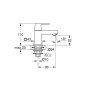 Kranas šalto vandens Grohe, Eurocube XS-dydis