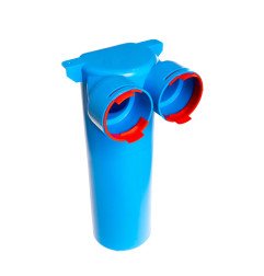 Dėžutė difuzoriui plastikinė D125 MAINCOR, 2x75/125 1