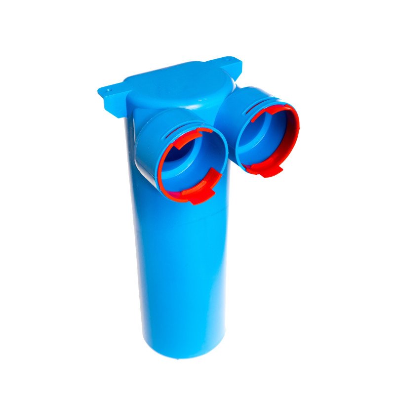 Dėžutė difuzoriui plastikinė D125 MAINCOR, 2x75/125