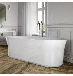Laisvai pastatoma vonia Ravak Ypsilon, 1800x800 balta su chromuotais priedais 3