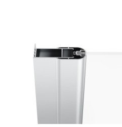 Praplėtimo profilis Ravak, Chrome CNPS, baltas