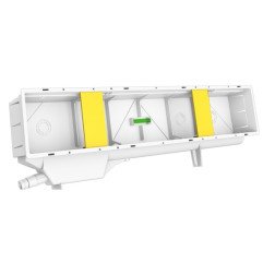 Potinkinė dėžutė kondicionieriaus vidiniam blokui Tecnosystemi, Professional Elite su drenažu 520x100x65 1