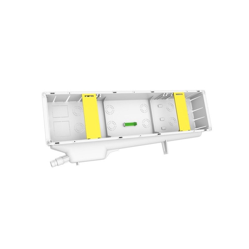 Potinkinė dėžutė kondicionieriaus vidiniam blokui Tecnosystemi, Elisyum Hydronic Elite su drenažu 528x140x67 Potinkinė dėžutė kondicionieriaus vidiniam blokui Tecnosystemi, Elisyum Hydronic Elite su drenažu 528x140x67