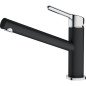 Plautuvės maišytuvas Franke Orbit, be ištraukiamo dušelio, chrome/onyx