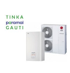 Šilumos siurblys Oras-Vanduo LG Therma V, Split, 16 kW Ø3 1