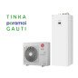 Šilumos siurblys Oras-Vanduo LG Therma V, Split IWT, 9 kW Ø1 su integruotu 200 l vandens šildytuvu