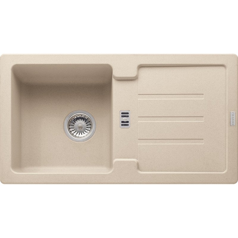 Granitinė plautuvė Franke Strata, STG 614-78, Beige, užkemšamas ventilis Granitinė plautuvė Franke Strata, STG 614-78, Beige, užkemšamas ventilis