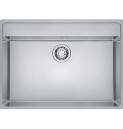 Lygiai su stalviršiumi/SlimTop montuojama nerūdijančio plieno plautuvė Franke Maris, MRX 210-70 TL 1