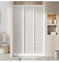 Stumdomos dušo durys Ravak Supernova, ASDP3-90 198, balta+plastikas Pearl 1