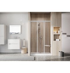 Stumdomos dušo durys Ravak Supernova, ASDP3-100 198, satinas+plastikas Pearl 3