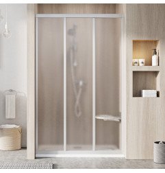Stumdomos dušo durys Ravak Supernova, ASDP3-100 198, satinas+stiklas Grape 1