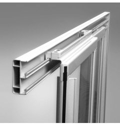 Stumdomos dušo durys Ravak Supernova, ASDP3-130 198, satinas+stiklas Transparent 5