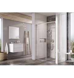 Stumdomos dušo durys Ravak Blix Slim, BLSDP2-110 blizgus+stiklas Transparent 3