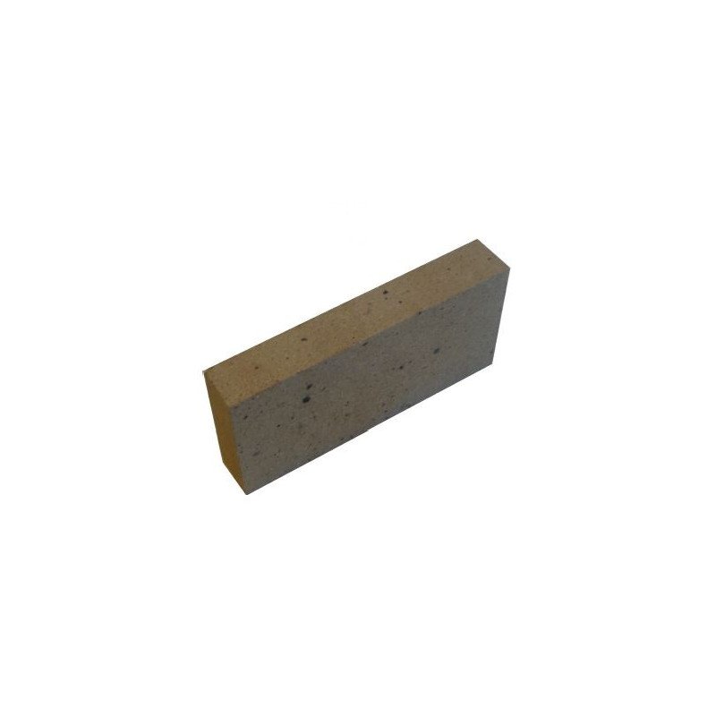 Kieto kuro katilo Vigas šamoto plyta, P4 šoninė stačiakampė 125x40x250 mm