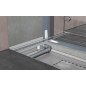 Dušo latako korpusas Aco ShowerDrain C, 65 mm su vertikaliu flanšu, 1185 mm