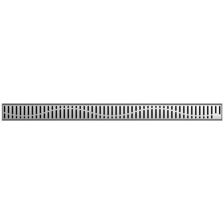 Grotelės dušo latakui ACO ShowerDrain C, Wave, 885 mm 1