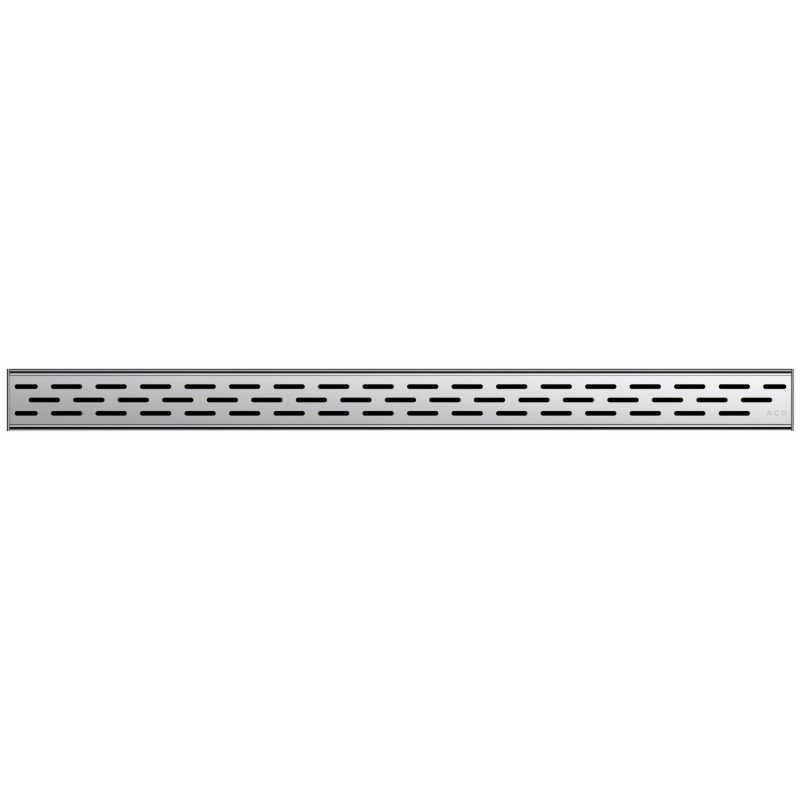 Grotelės dušo latakui ACO ShowerDrain C, Slot, 1185 mm