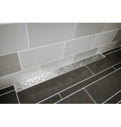 Grotelės dušo latakui ACO ShowerDrain C, Slot, 1185 mm