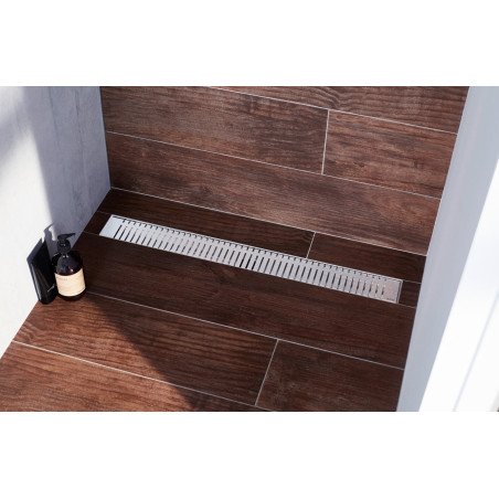 Grotelės dušo latakui ACO ShowerDrain C, Piano, 1085 mm