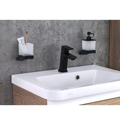 Laikiklis Ravak 10°, TD 210.20 su stikline, juodas 4