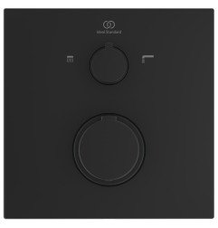 Virštinkinė dalis vonios-dušo maišytuvui Ideal Standard, Ceratherm C100 Silk Black matinė juoda