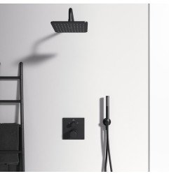 Virštinkinė dalis vonios-dušo maišytuvui Ideal Standard, Ceratherm C100 Silk Black matinė juoda 3