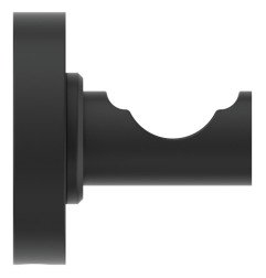 Rankšluosčių kabliukas Ideal Standard IOM, Silk Black juoda matinė 3
