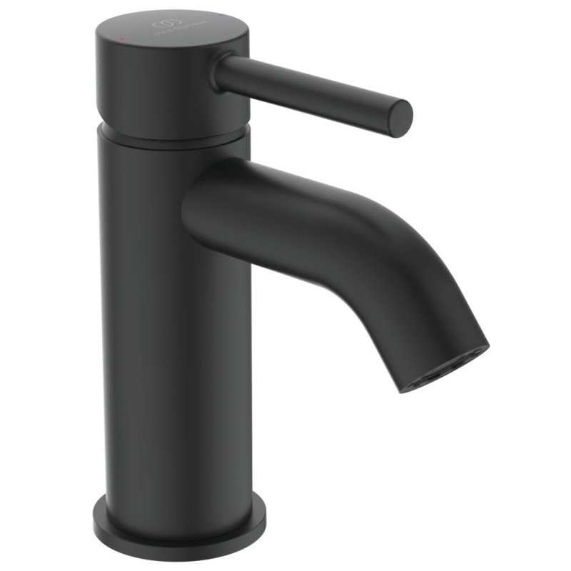 Praustuvo maišytuvas Ideal Standard Ceraline, be dugno vožtuvo, Silk Black matinė juoda
