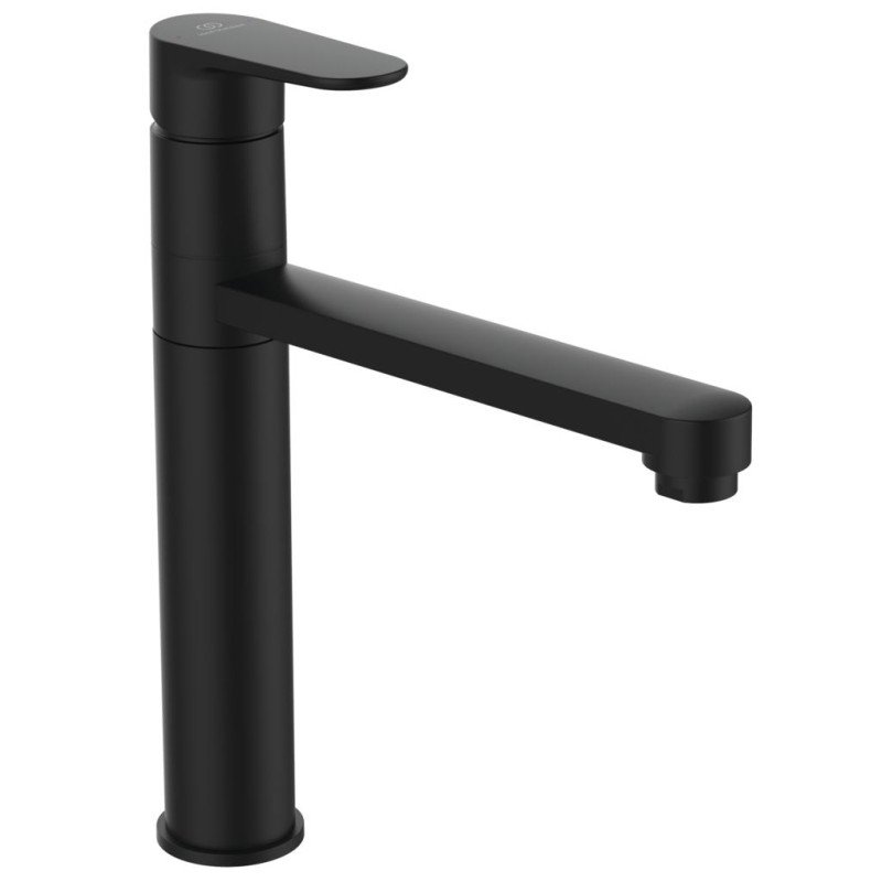 Plautuvės maišytuvas Ideal Standard Cerafine O, Silk Black juoda matinė